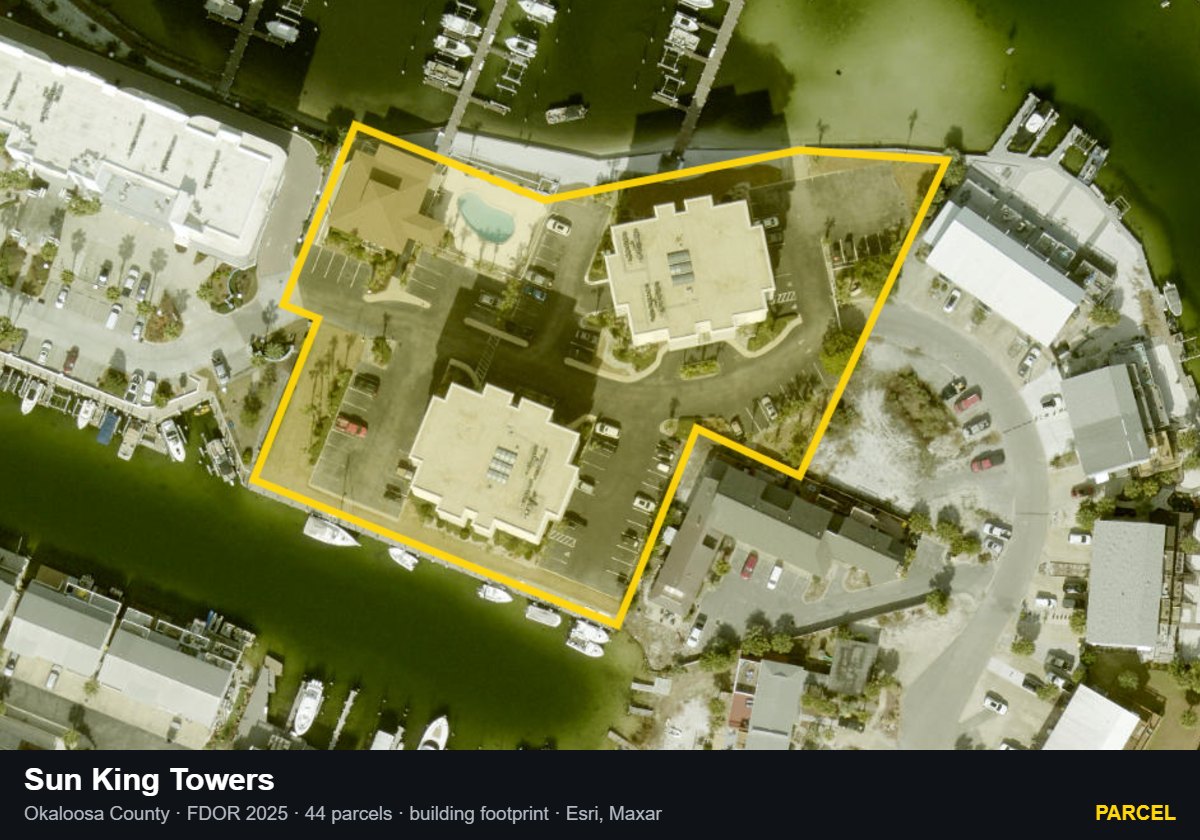 Sun King Towers — Parcel parcel record