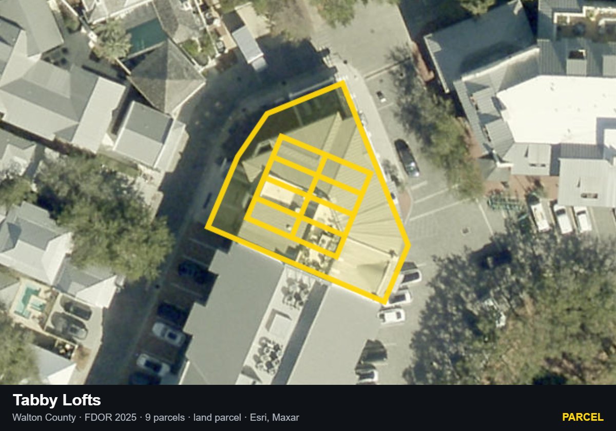 Tabby Lofts — Parcel parcel record