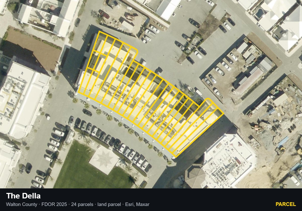 The Della — Parcel parcel record