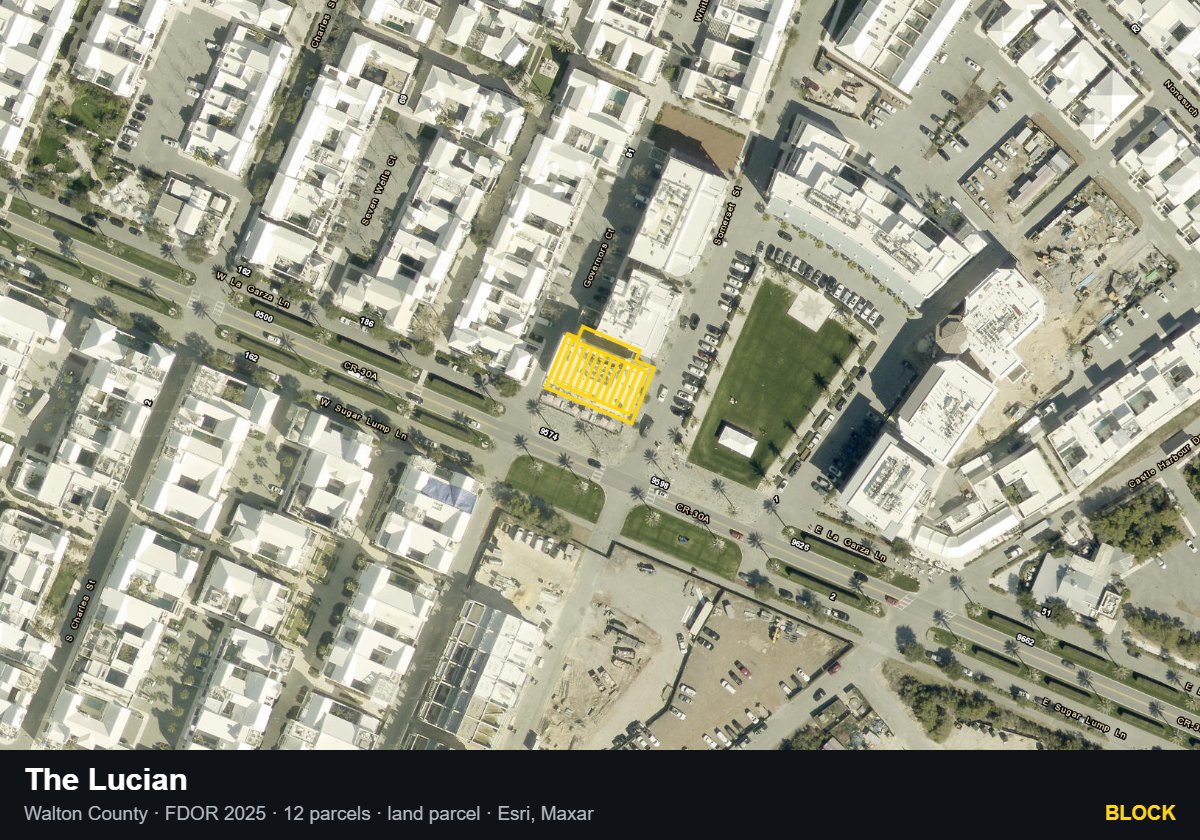 The Lucian — Block parcel record