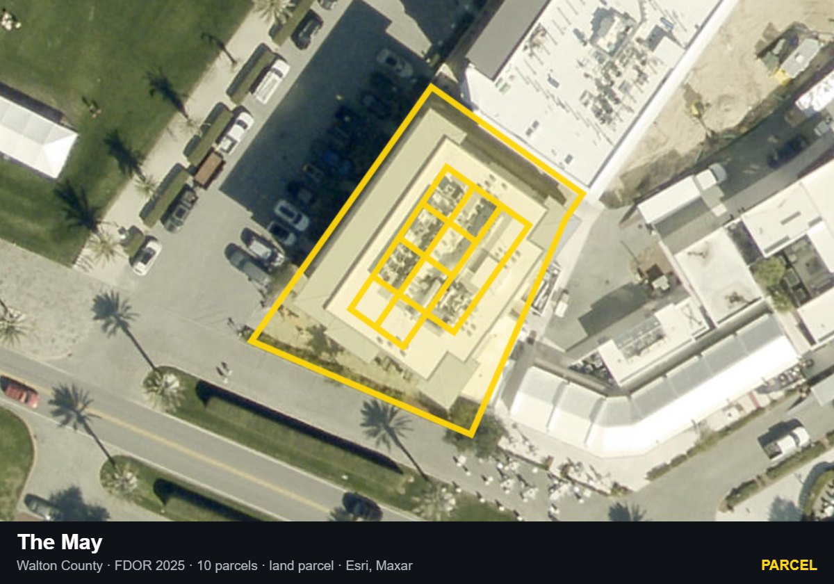 The May — Parcel parcel record