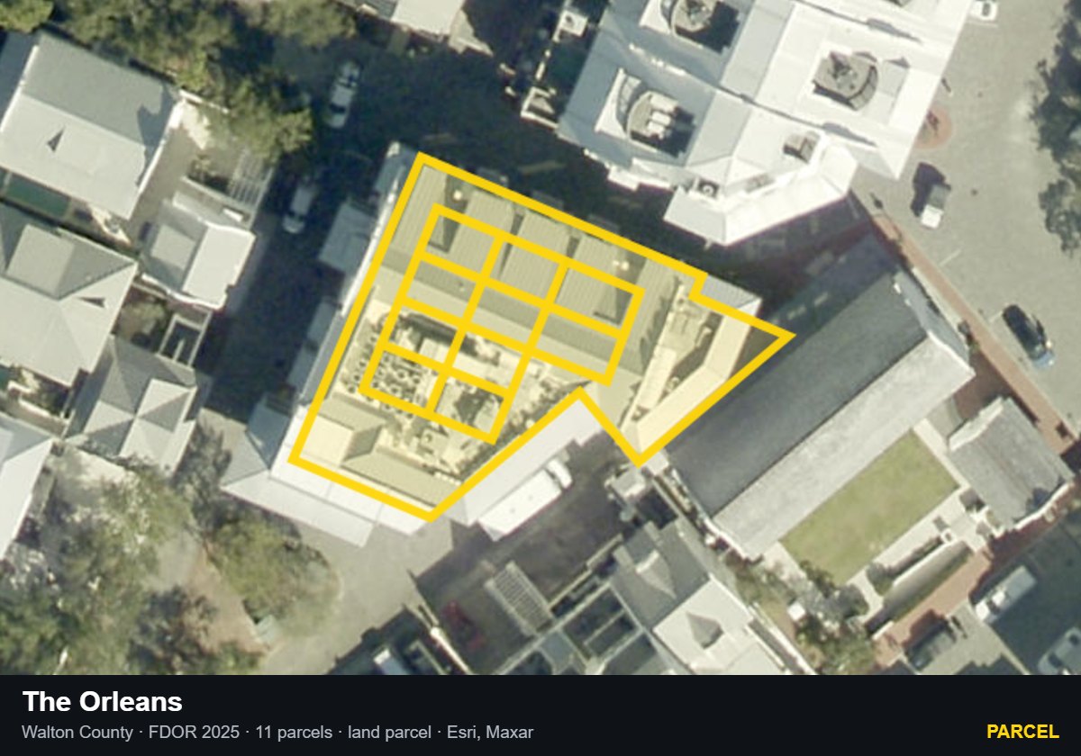 The Orleans — Parcel parcel record