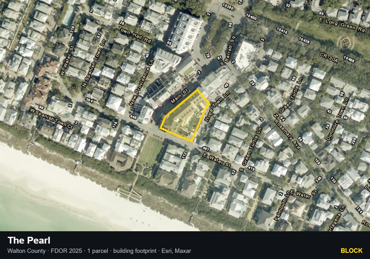 The Pearl — Block parcel record