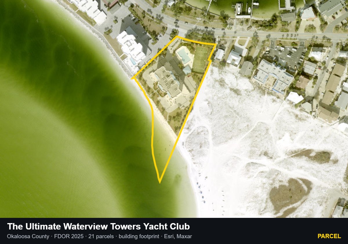 The Ultimate Waterview Towers Yacht Club — Parcel parcel record