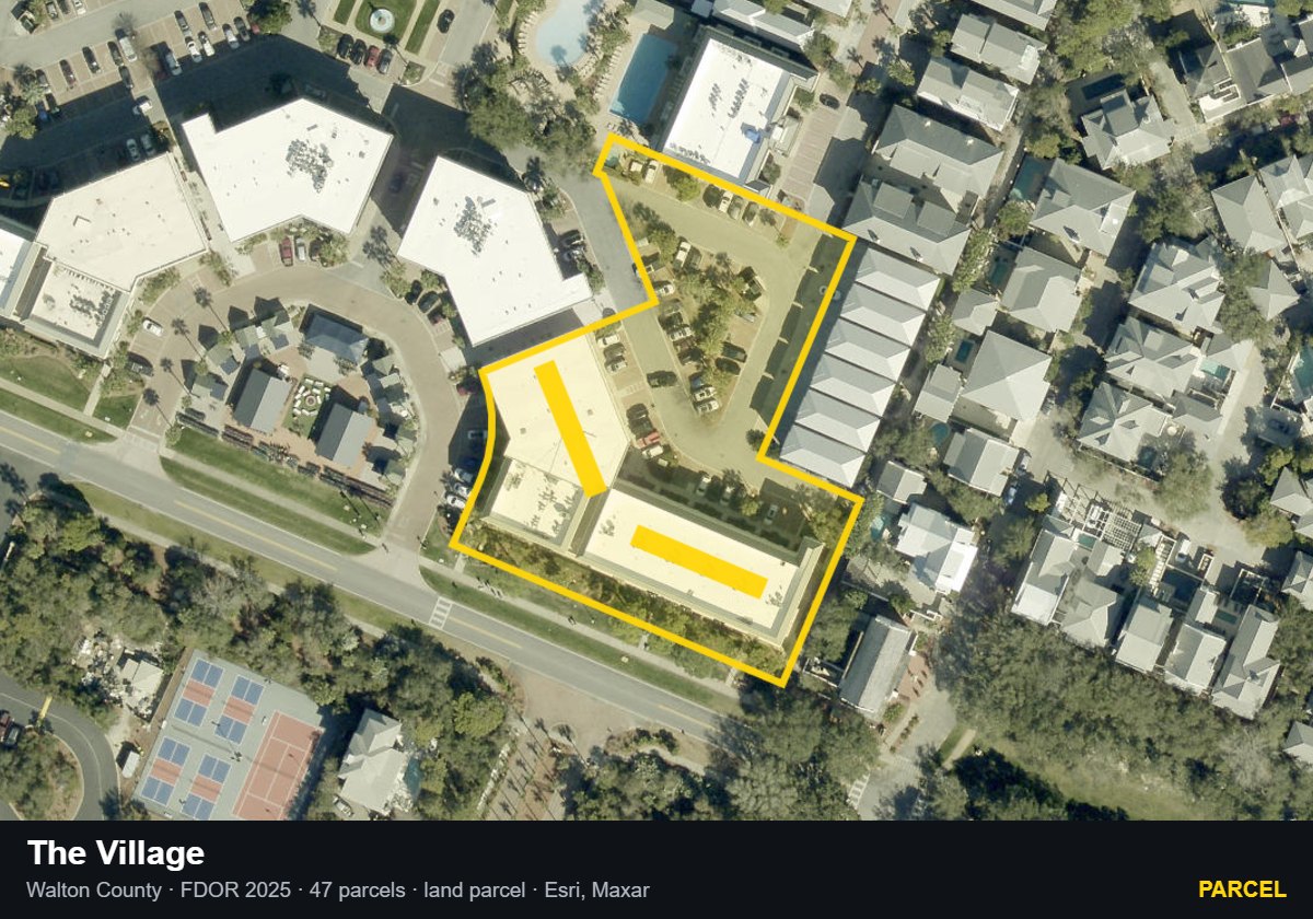 The Village — Parcel parcel record