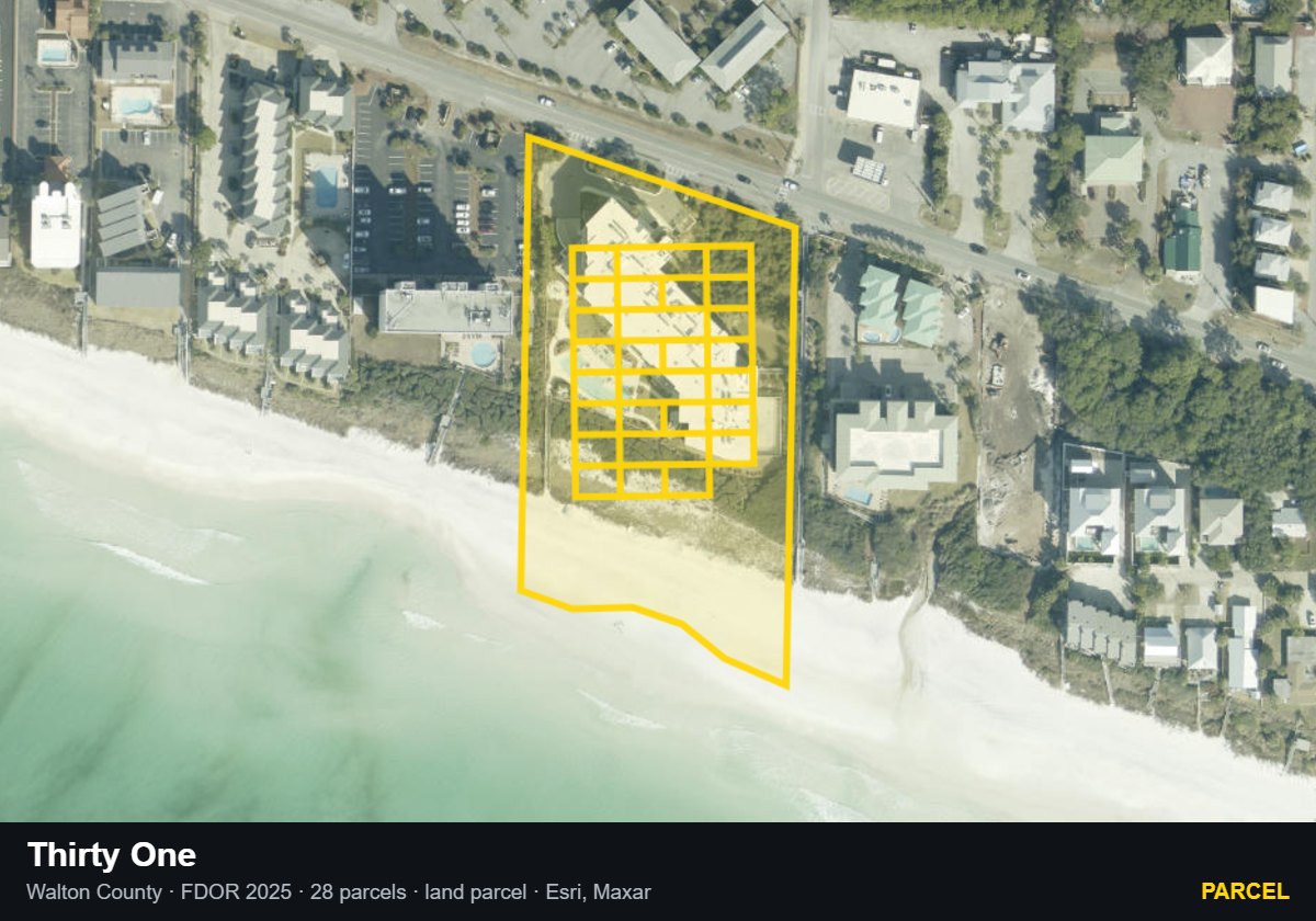Thirty One — Parcel parcel record