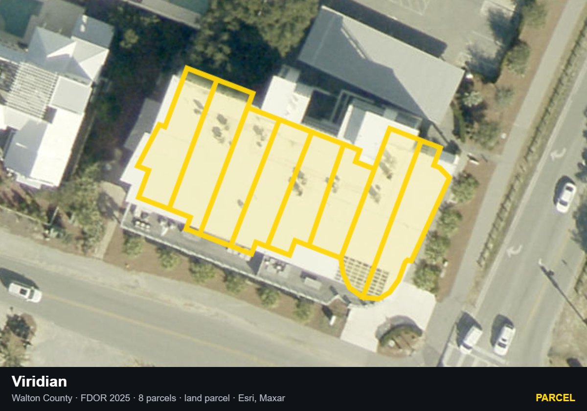 Viridian — Parcel parcel record