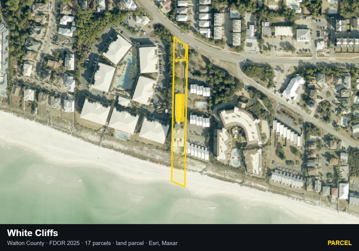 White Cliffs — Parcel parcel record